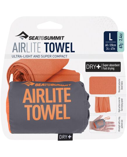 Ręcznik szybkoschnący SEA TO SUMMIT Airlite Towel pomarańczowy