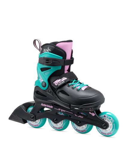 ROLLERBLADE fury rolki regulowane młodzieżowe czarne/zielone