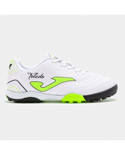 JOMA buty dziecięce do piłki nożnej turfy na orlik TOJS2502TF TOLEDO białe, Kolor: biały, Rozmiar: 34
