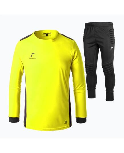 Zestaw Reusch Match Set Junior, Kolor: żółty, Rozmiar: XL