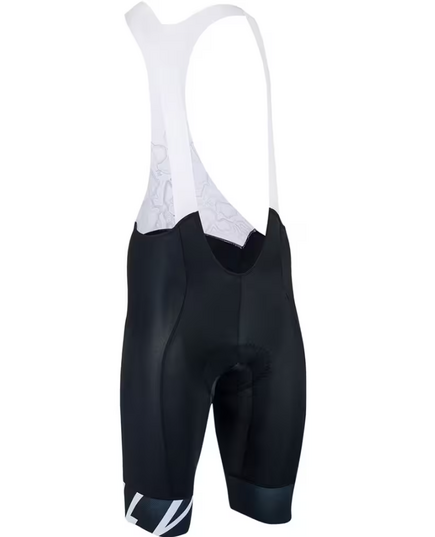Spodenki rowerowe na szelkach męskie SILVINI Men Bib shorts GAVIA, Kolor: czarny, Rozmiar: M
