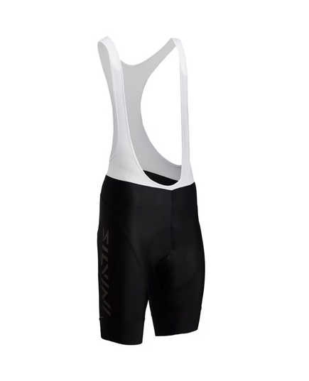 Spodenki rowerowe  na szelkach  męskie SILVINI Men Bib shorts SUELO BIB, Kolor: czarny, Rozmiar: M