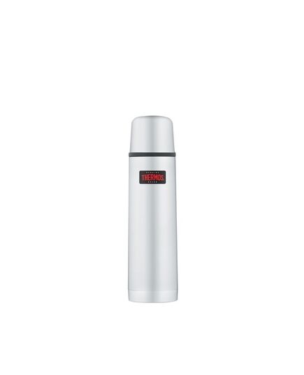 THERMOS termos na gorące napoje z kubkiem srebrny