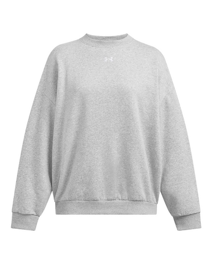 UNDER ARMOUR bluza dresowa damska Rival Fleece OS Crew szara, Kolor: szary, Rozmiar: S