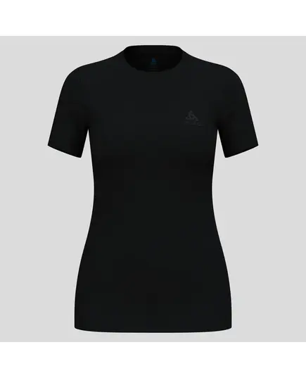 Koszulka z krótkim rękawem damska ODLO Merino 160 BL Top Crew Neck S/S czarna