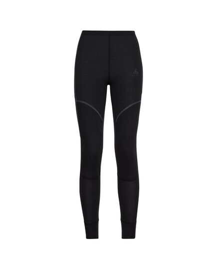 ODLO spodnie termoaktywne damskie legginsy turystyczne Active X-warm Eco czarne, Kolor: czarny, Rozmiar: L