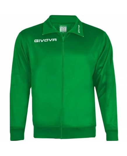 GIVOVA bluza sportowa męska treningowa na zamek MA022 zielona, Kolor: zielony, Rozmiar: XL
