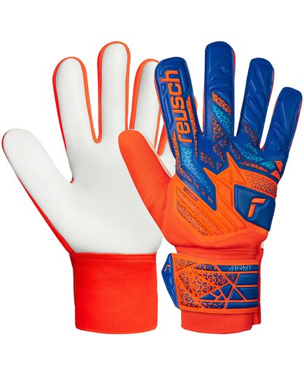 Reusch rękawice bramkarskie Attrakt Freegel Silver, Kolor: pomarańczowy, Rozmiar: 9.5
