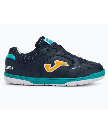 JOMA buty dziecięce piłkarskie halówki TPJS2503IN TOP FLEX granatowe, Kolor: granatowy, Rozmiar: 38