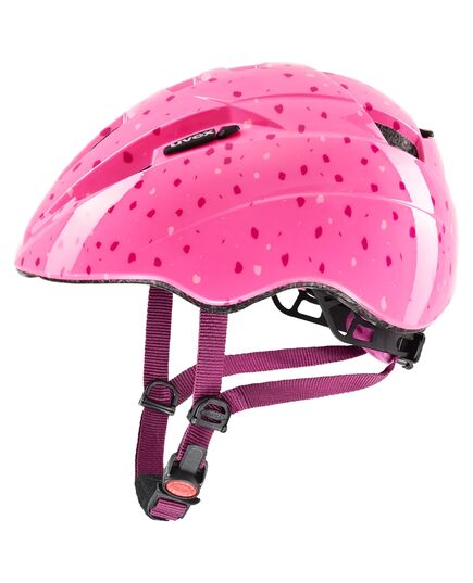 UVEX Kask rowerowy dziecięcy Kid 2 różowy, Kolor: różowy, Rozmiar: 46-52
