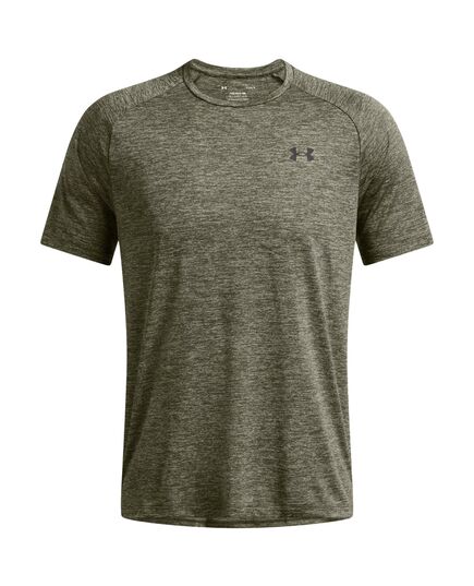 UNDER ARMOUR t-shirt męski koszulka treningowa Tech 2.0 moro, Kolor: zielony, Rozmiar: XL