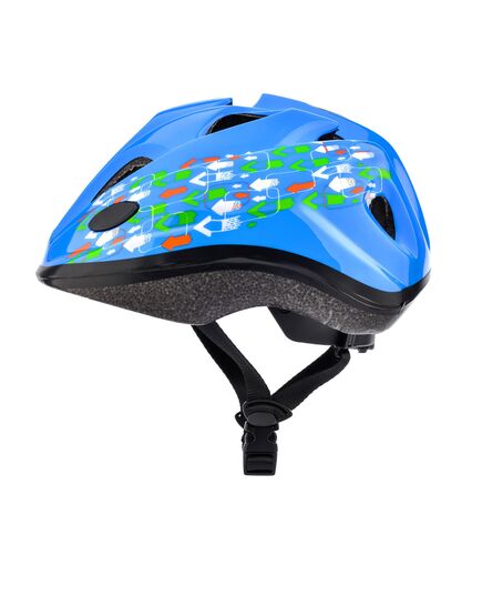 Meteor Kask dziecięcy KS07 Arrows, Kolor: Multikolor, Rozmiar: 52-56