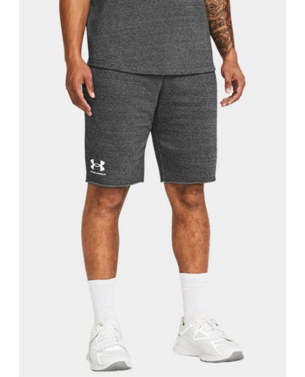 UNDER ARMOUR spodenki krótkie treningowe męskie UA RIVAL TERRY szare, Kolor: szary, Rozmiar: M