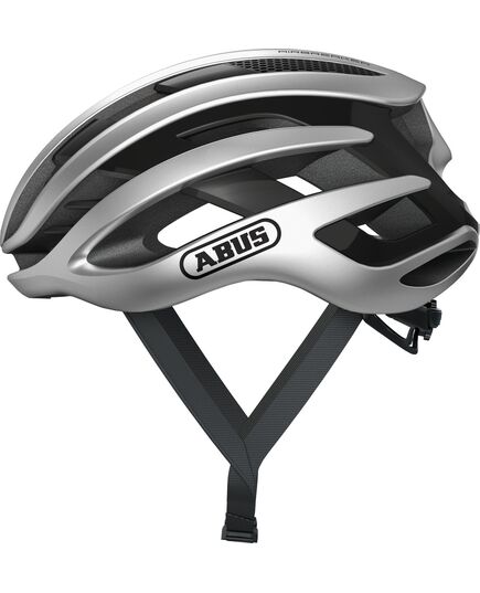 ABUS kask rowerowy AIRBREAKER srebrny, Kolor: srebrny, Rozmiar: 51-55