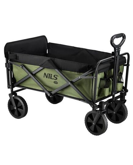 NILS CAMP wózek transportowy turystyczny 150L NC2602 zielony