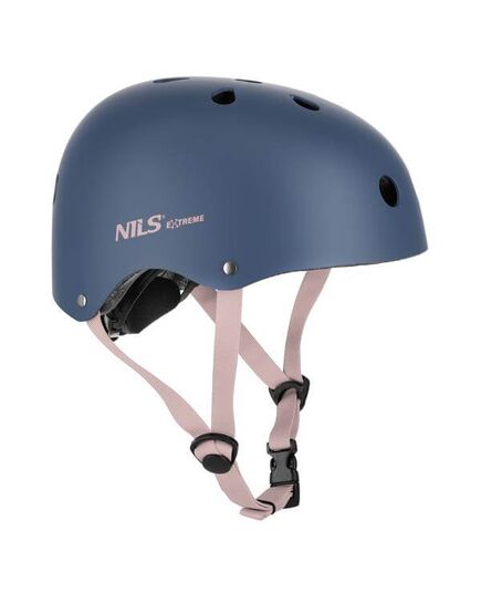 NILS EXTREME kask skatingowy orzeszek MTW001 szary, Kolor: szary, Rozmiar: M