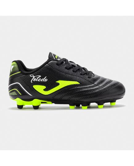 JOMA buty piłkarskie lanki dziecięce TOLEDO TOJS2501FG czarne, Kolor: czarny, Rozmiar: 39