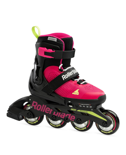 ROLLERBLADE rolki damskie z regulacją rozmiaru microblade różowe