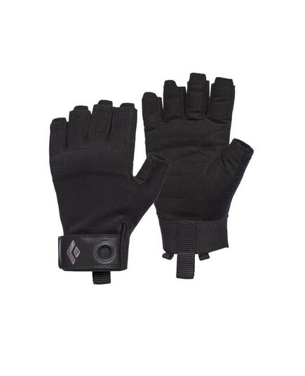 BLACK DIAMOND Rękawiczki wspinaczkowe CRAG Half-Finger GLOVES black, Kolor: czarny, Rozmiar: L
