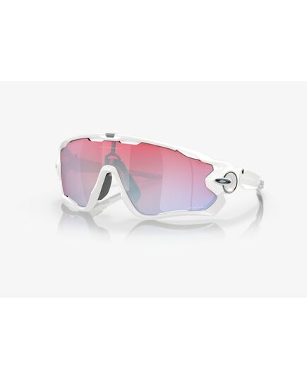 OAKLEY okulary przeciwsłoneczne sportowe JAWBREAKER białe, Kolor: biały, Rozmiar: one size