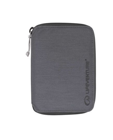 Lifeventure -  Portfel turystyczny - RFID Mini Travel Wallet, Recycled, Grey