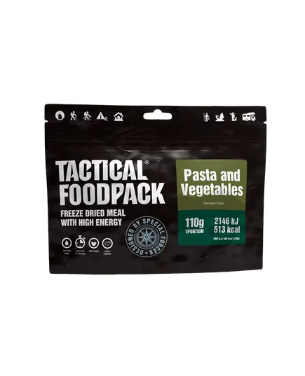 Liofilizat Tactical Foodpack Makaron z warzywami 410 g - wege