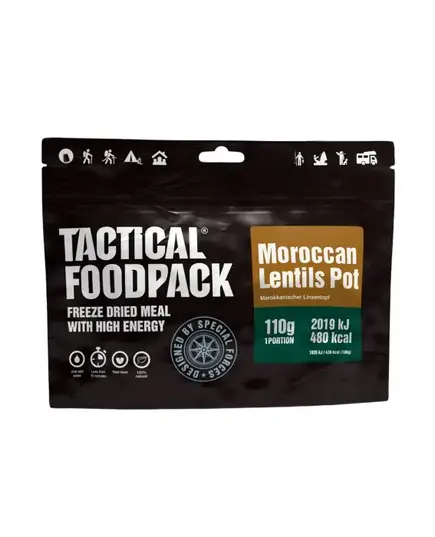 Liofilizat Tactical Foodpack Marokańskie danie z soczewicą 410 g  - wege
