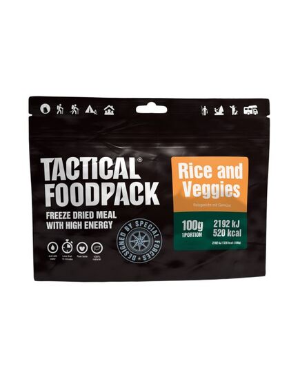 Liofilizat Tactical Foodpack Ryż z warzywami 400 g wege