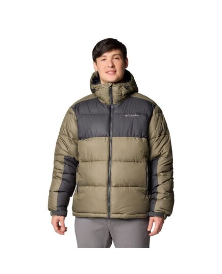 Columbia kurtka męska Pike Lake II Hooded Jacket Stone Green, Shark, Rozmiar: S
