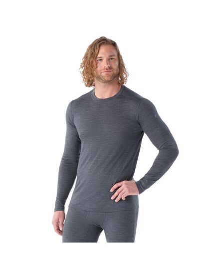 Smartwool koszulka męska M'S Classic All-Season Merino Base Layer Crew iron heather, Rozmiar: S