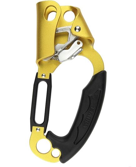GRIVEL Przyrząd zaciskowo-zjazdowy A&D Ascender / Descender, Kolor: czarny