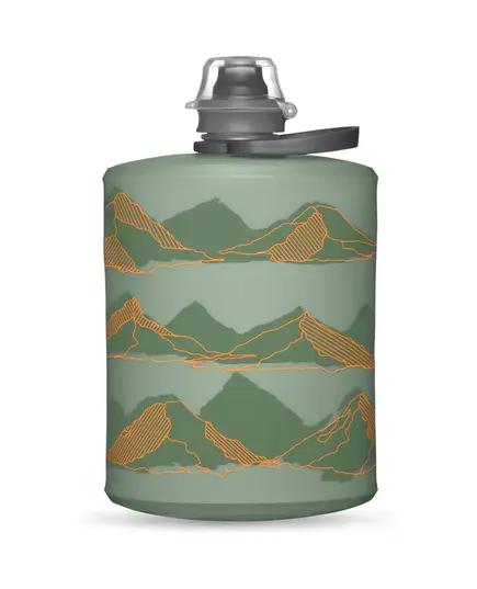Hydrapak elastyczna butelka na wodę Stow Mountain 500ml Sutro Green