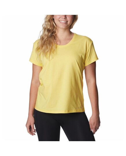 Columbia koszulka damska Sun Trek SS II Lemon Wash, Rozmiar: M