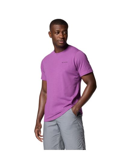 Columbia T-shirt męski Thistletown Hills Short Sleeve -Razzle Heather, Rozmiar: S