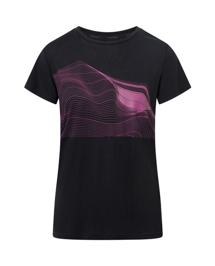 Viking T-shirt damski Morain Lady Bamboo czarny, Kolor: czarny, Rozmiar: XL
