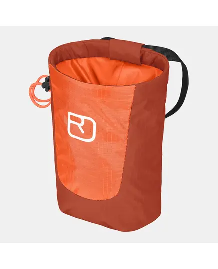 Ortovox Woreczek na magnezję Trad Chalkbag pomarańczowy, Kolor: pomarańczowy