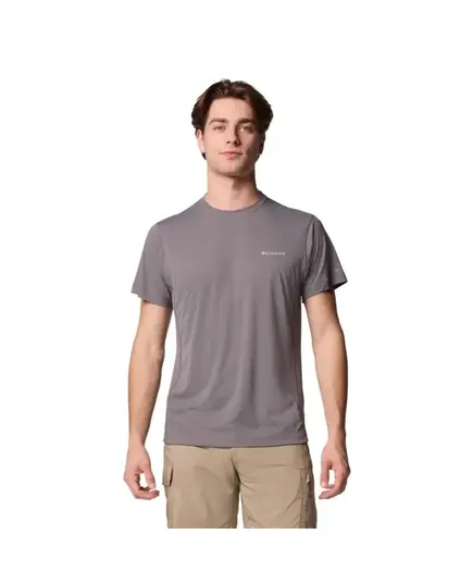Columbia koszulka męska Zero Rules Light SS Crew City Grey, Rozmiar: S