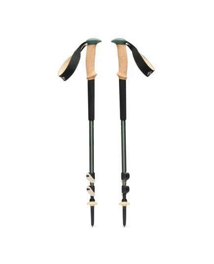 Black Diamond kije trekkingowe TRAIL CORK TREKKING POLES Laurel Green