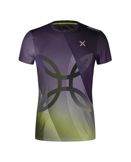 Montura termoaktywny T-Shirt męski Shadow Sublime - Sage Green / Prism Violet, Rozmiar: L