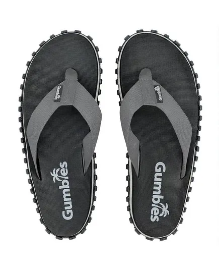 Gumbies Klapki Unisex Duckbill Flip-Flops czarno-szare, Rozmiar: 46