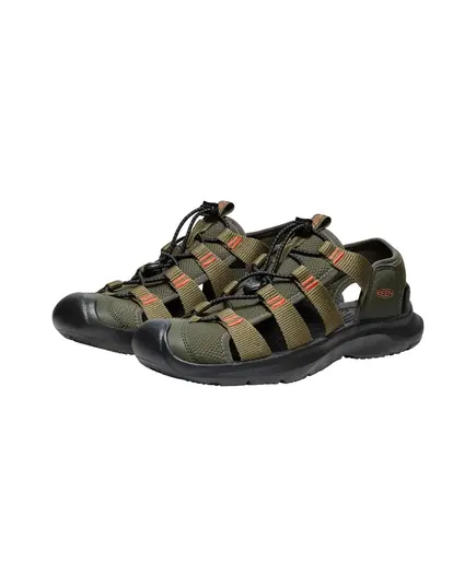 Keen sandały zabudowane męskie Seanik H2 Forest Night / Dark Olive, Rozmiar: 42