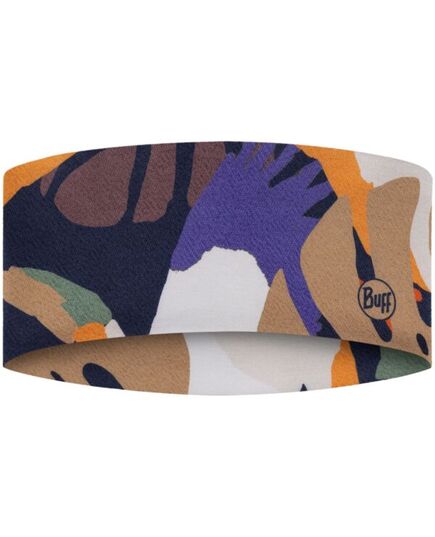 BUFF  Opaska COOLNET UV WIDE HEADBAND GUYNAM MULTI