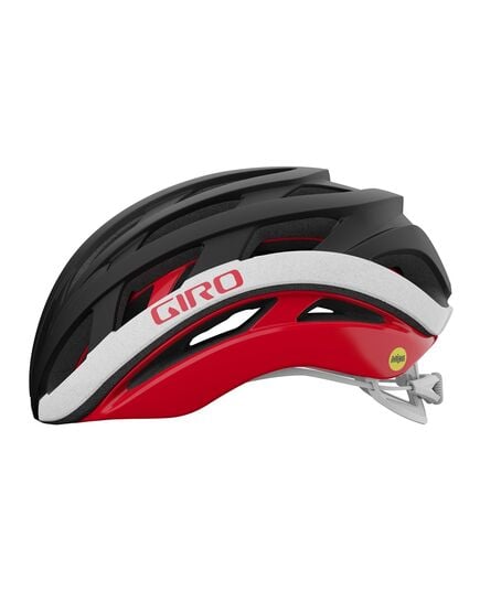 Kask szosowy GIRO HELIOS SPHERICAL MIPS matte czarny czerwony, Kolor: czerwony, Rozmiar: M (55-59 cm)