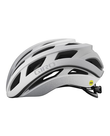 Kask szosowy GIRO HELIOS SPHERICAL MIPS matte biały silver fade, Kolor: biały, Rozmiar: S (51–55 cm)