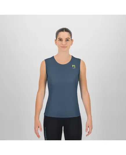 Karpos koszulka damska na grubszych ramiączkach LOMA EVO W SLEEVELESS BLUEFIN, Rozmiar: XS