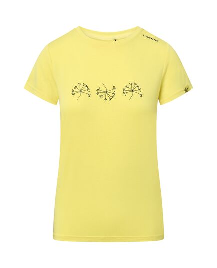 Viking T-shirt damski Lenta Bamboo Light Lady żółty, Rozmiar: L