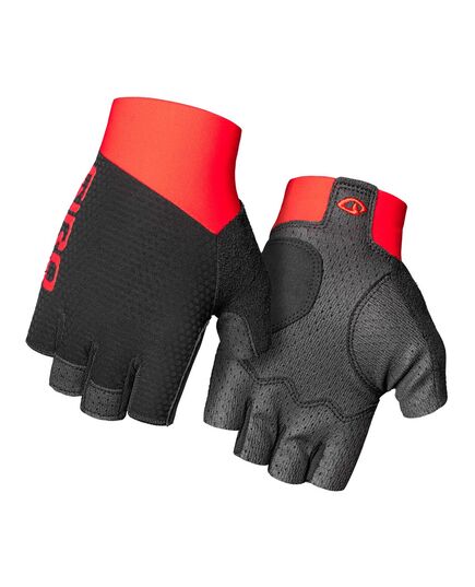 Rękawiczki męskie GIRO ZERO CS krótki palec trim czerwony, Kolor: czerwony, Rozmiar: XL