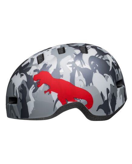 Kask dziecięcy BELL LIL RIPPER matte gray silver camosaurus, Kolor: szary, Rozmiar: XS (45–52 cm)