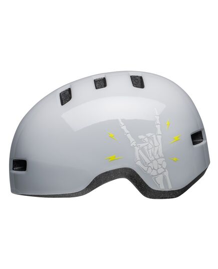 Kask dziecięcy BELL LIL RIPPER biały corna, Kolor: biały plane, Rozmiar: S (48–55 cm)