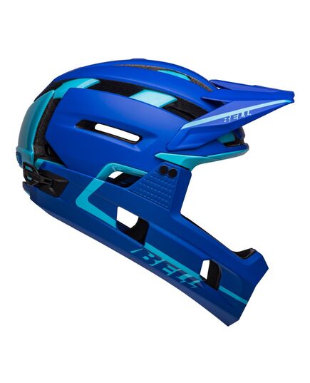Kask full face BELL SUPER AIR R MIPS SPHERICAL matte gloss niebieski, Kolor: niebieski, Rozmiar: S (52-56 cm)